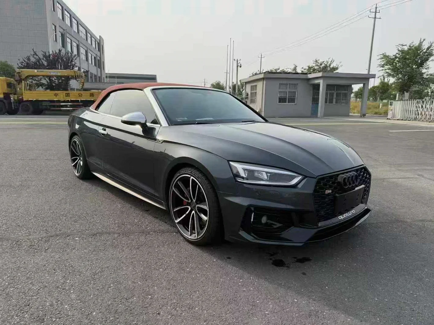 奥迪A5 正面外观三