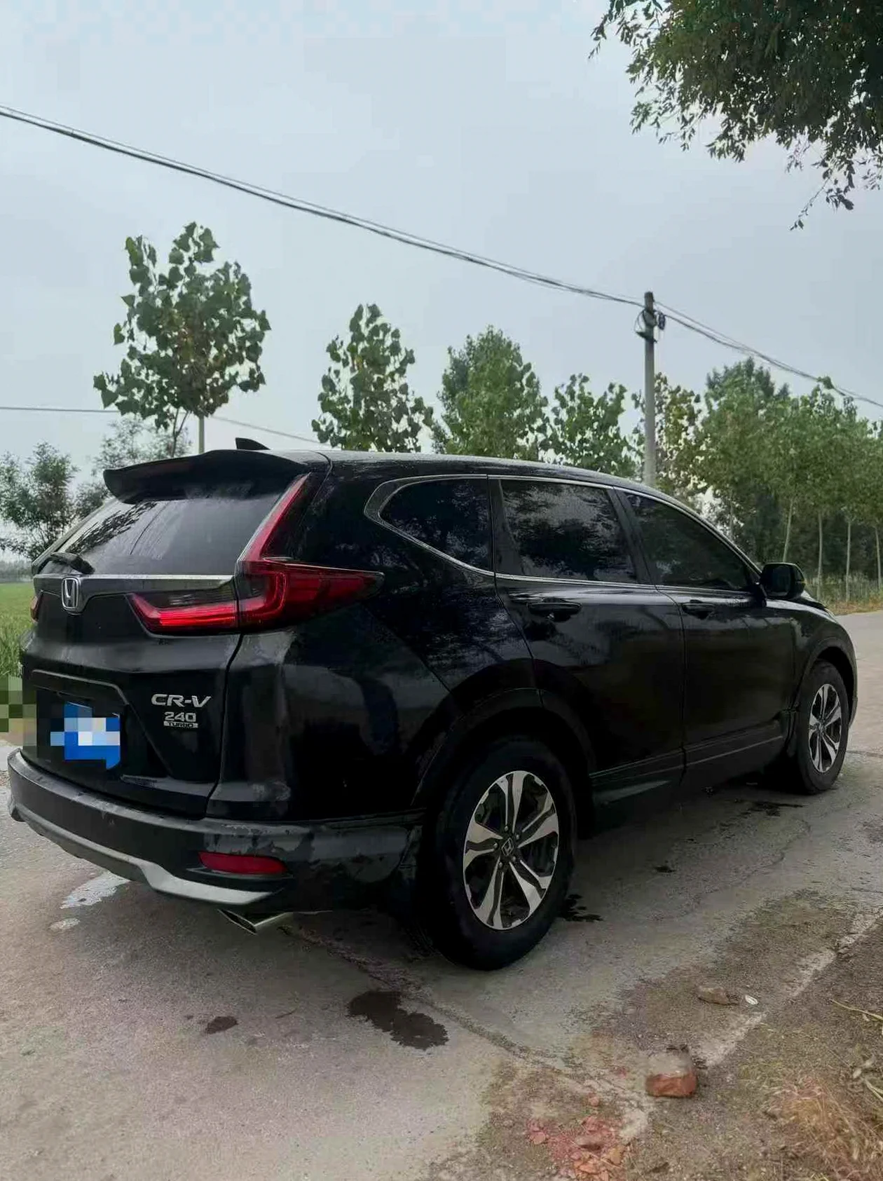 本田CRV 后面外观三