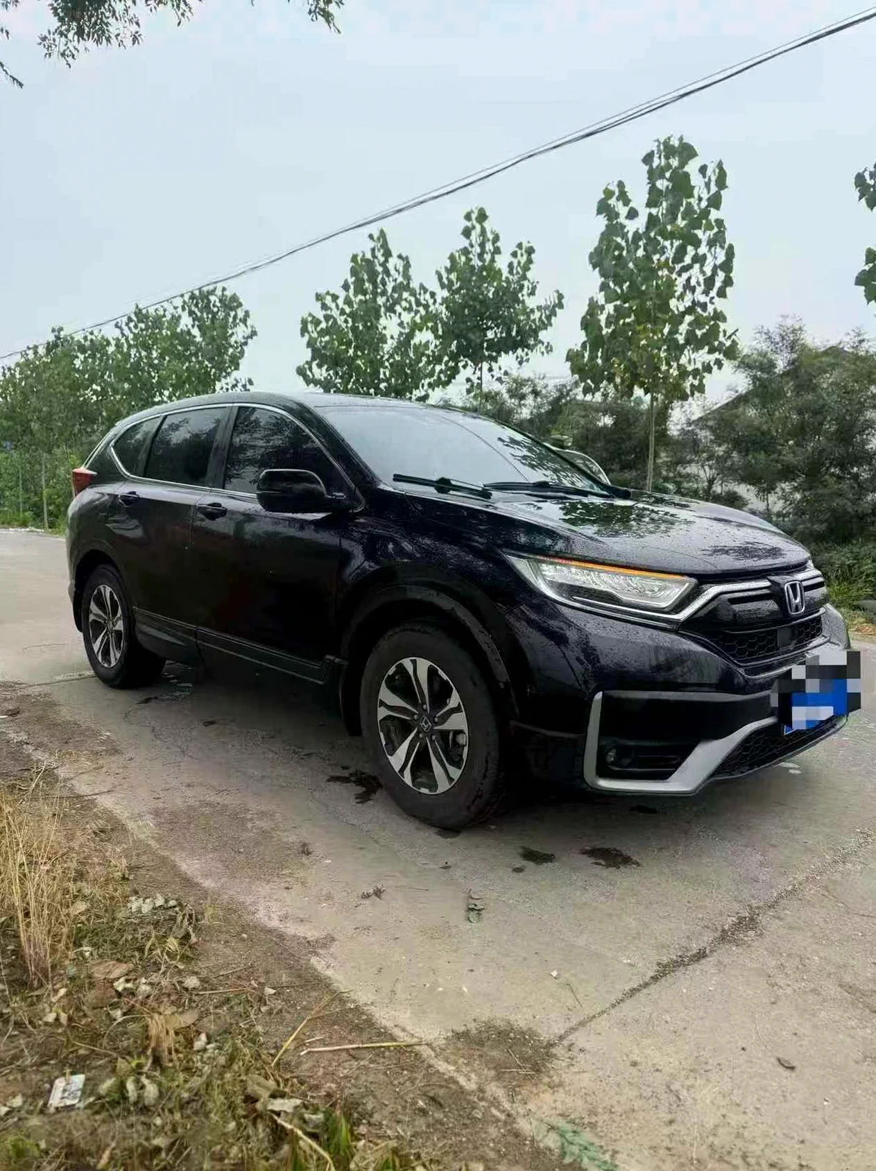 本田CRV 正面外观三