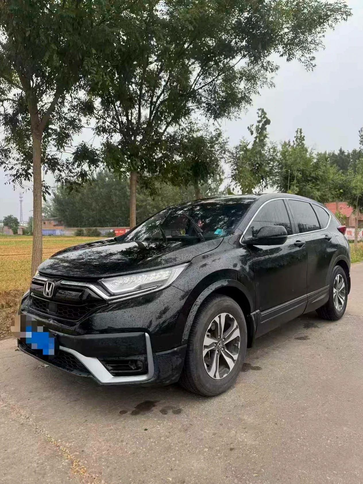 本田CRV 正面外观二
