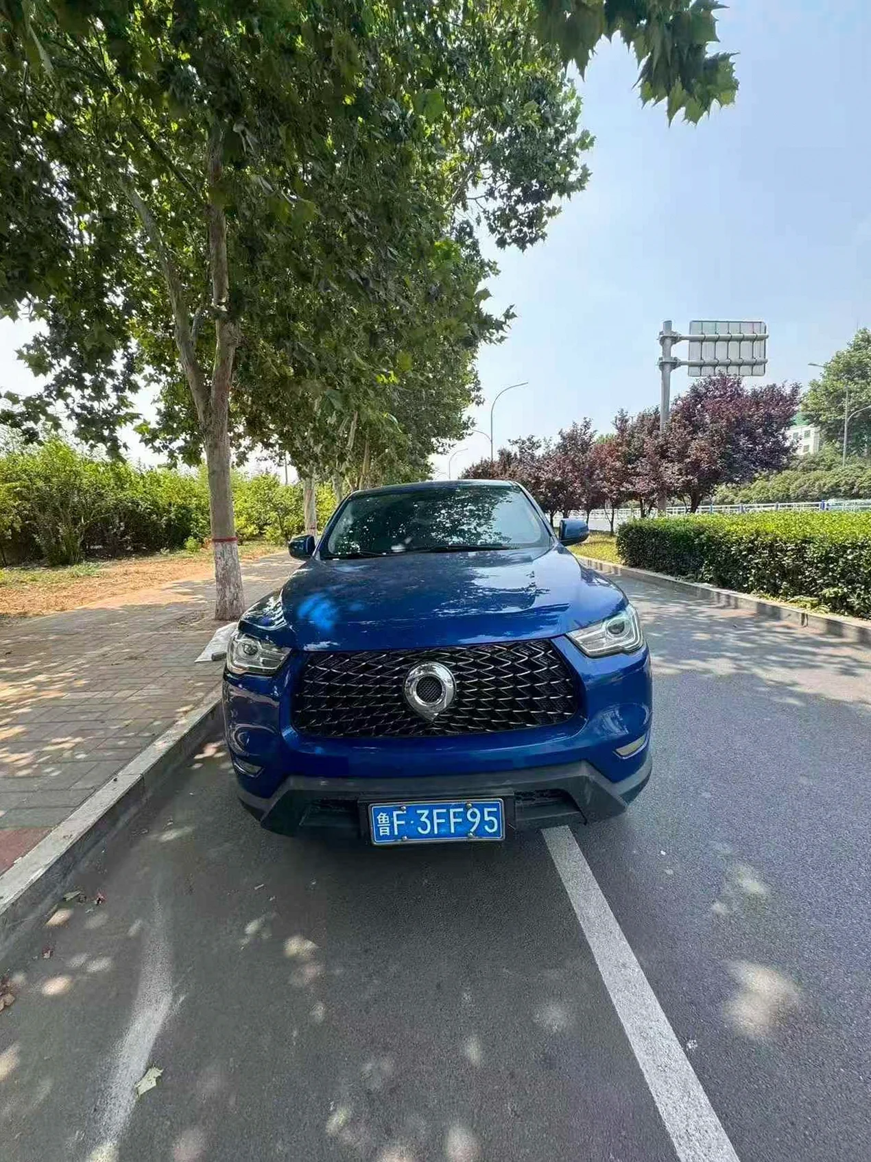 长城汽车炮 正面外观二