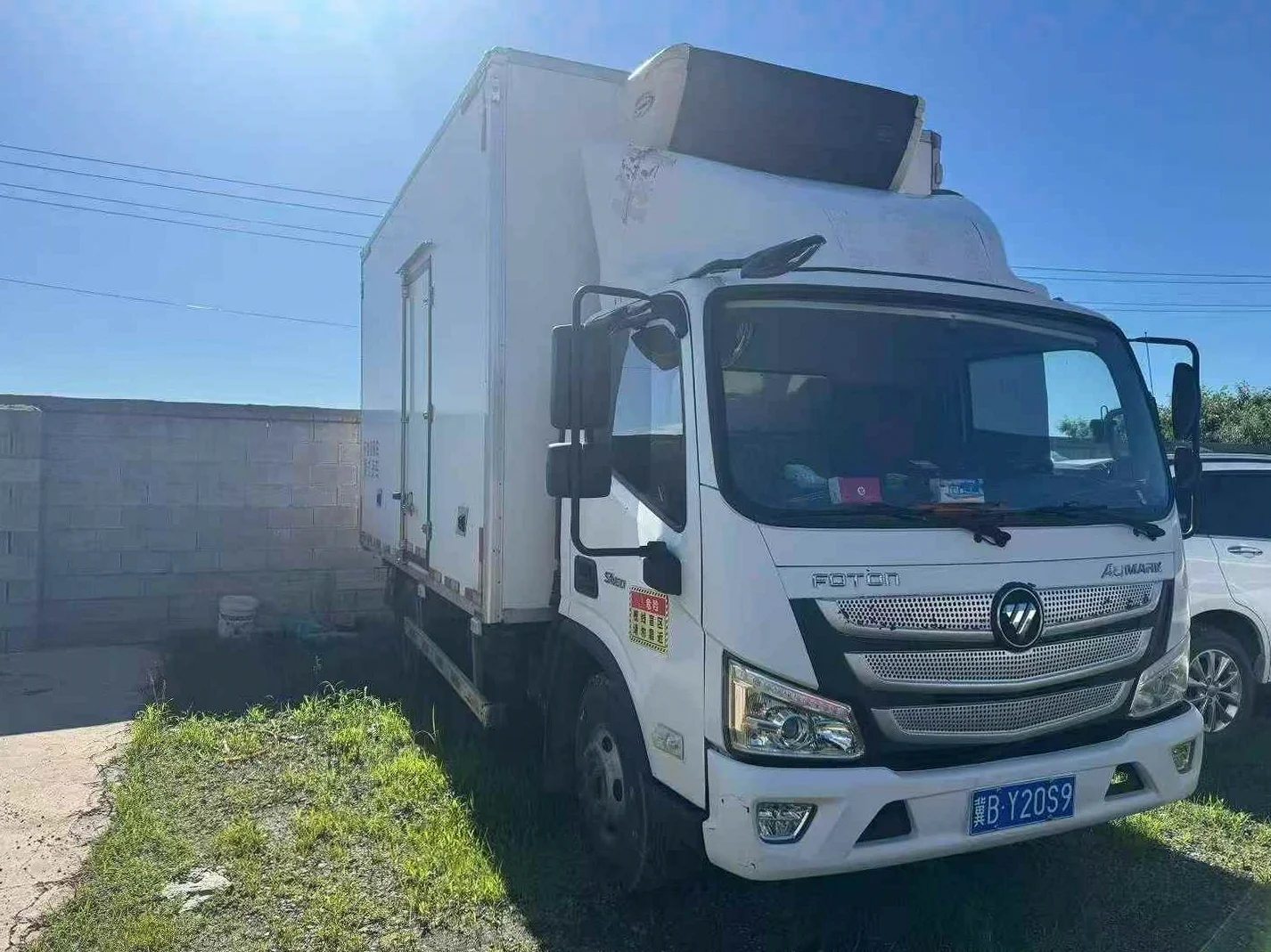 21年福田欧马可4.2米冷藏货车