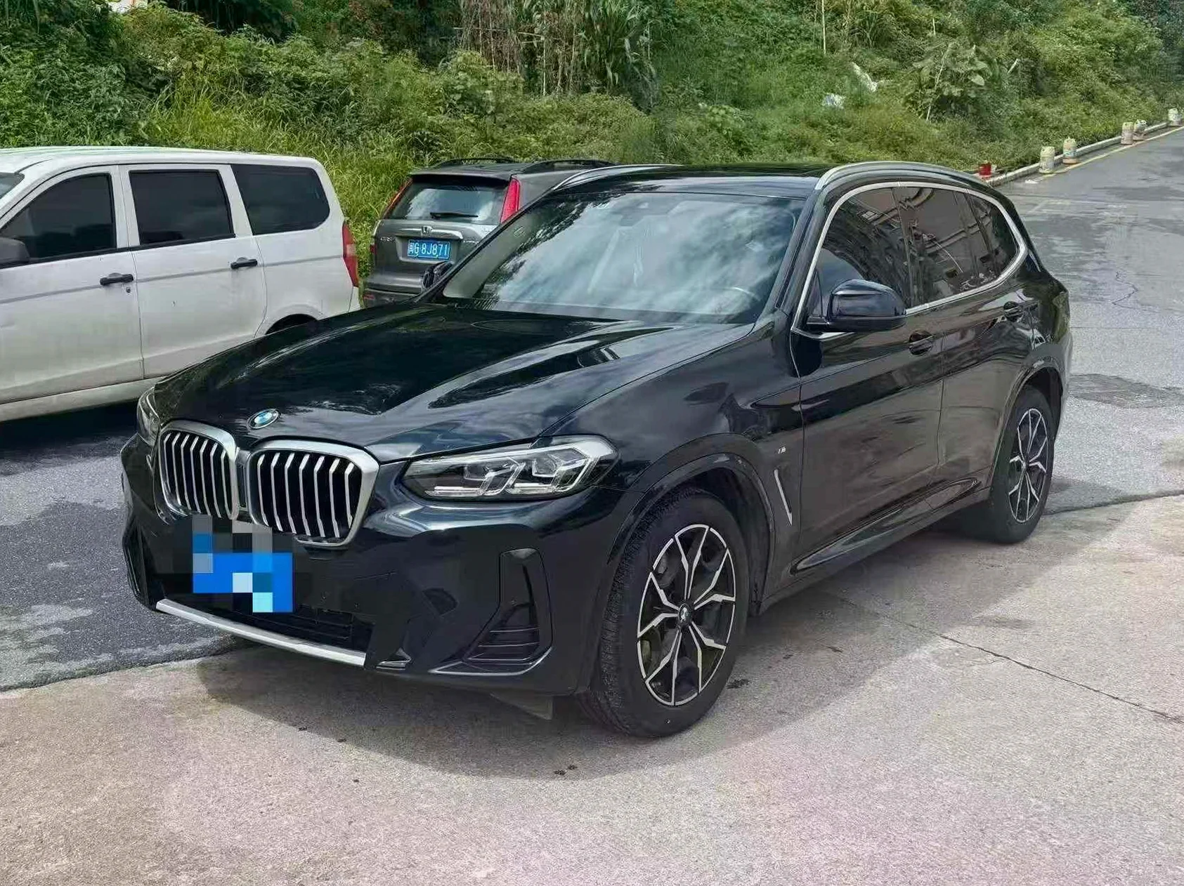 宝马X3 正面外观三