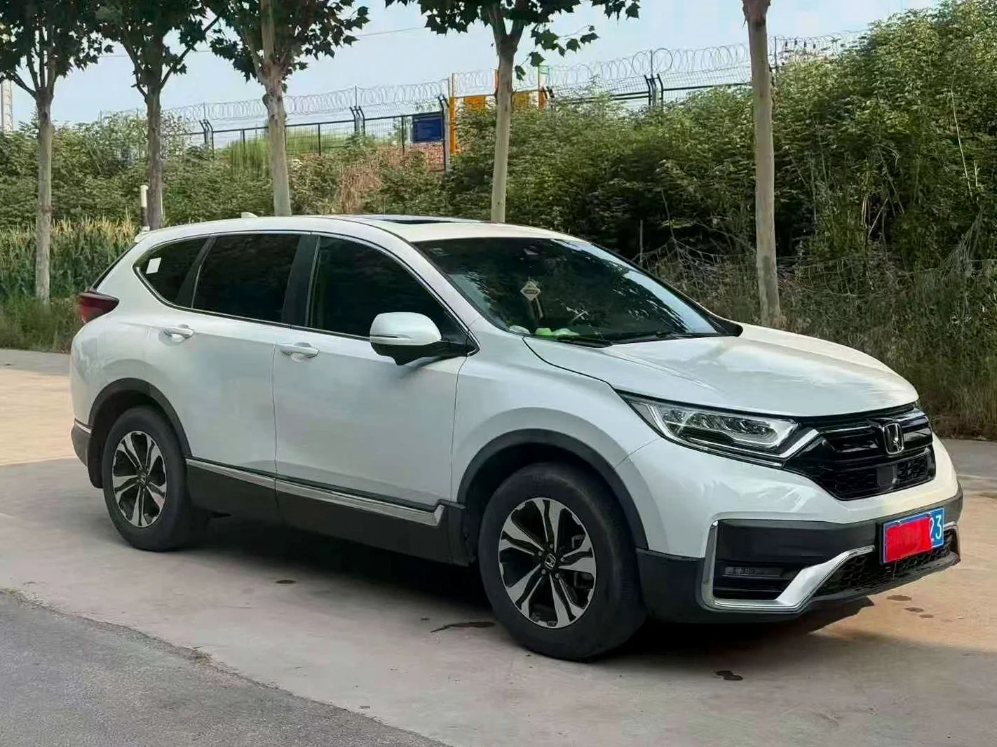 本田CRV 正面外观二