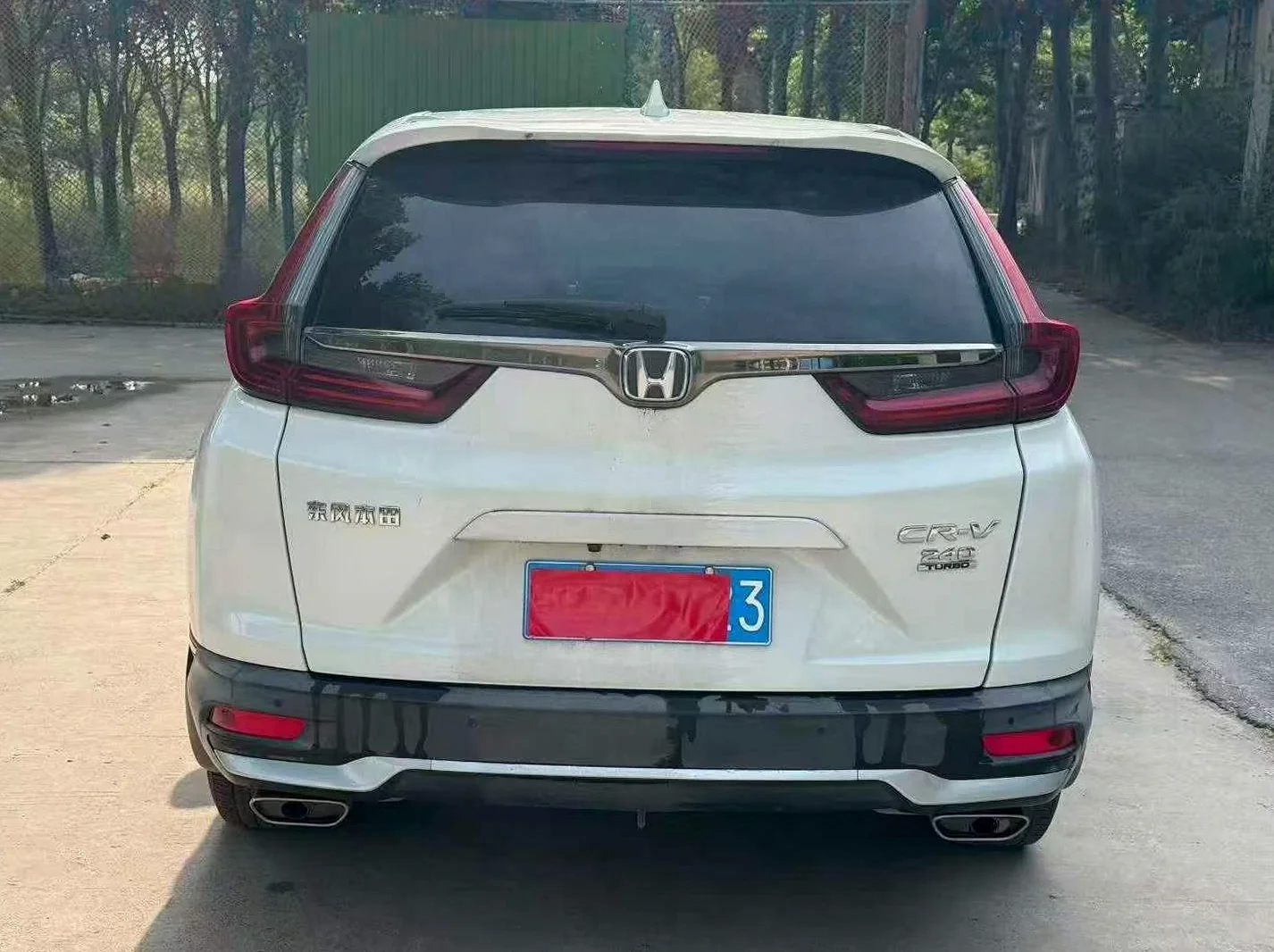 本田CRV 后面外观二