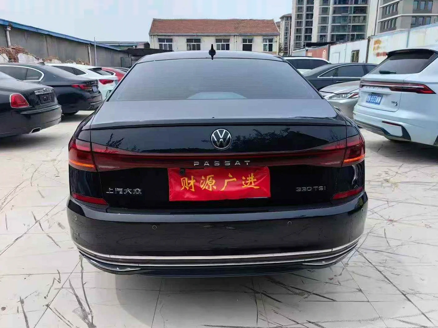 大众帕萨特 后面外观一