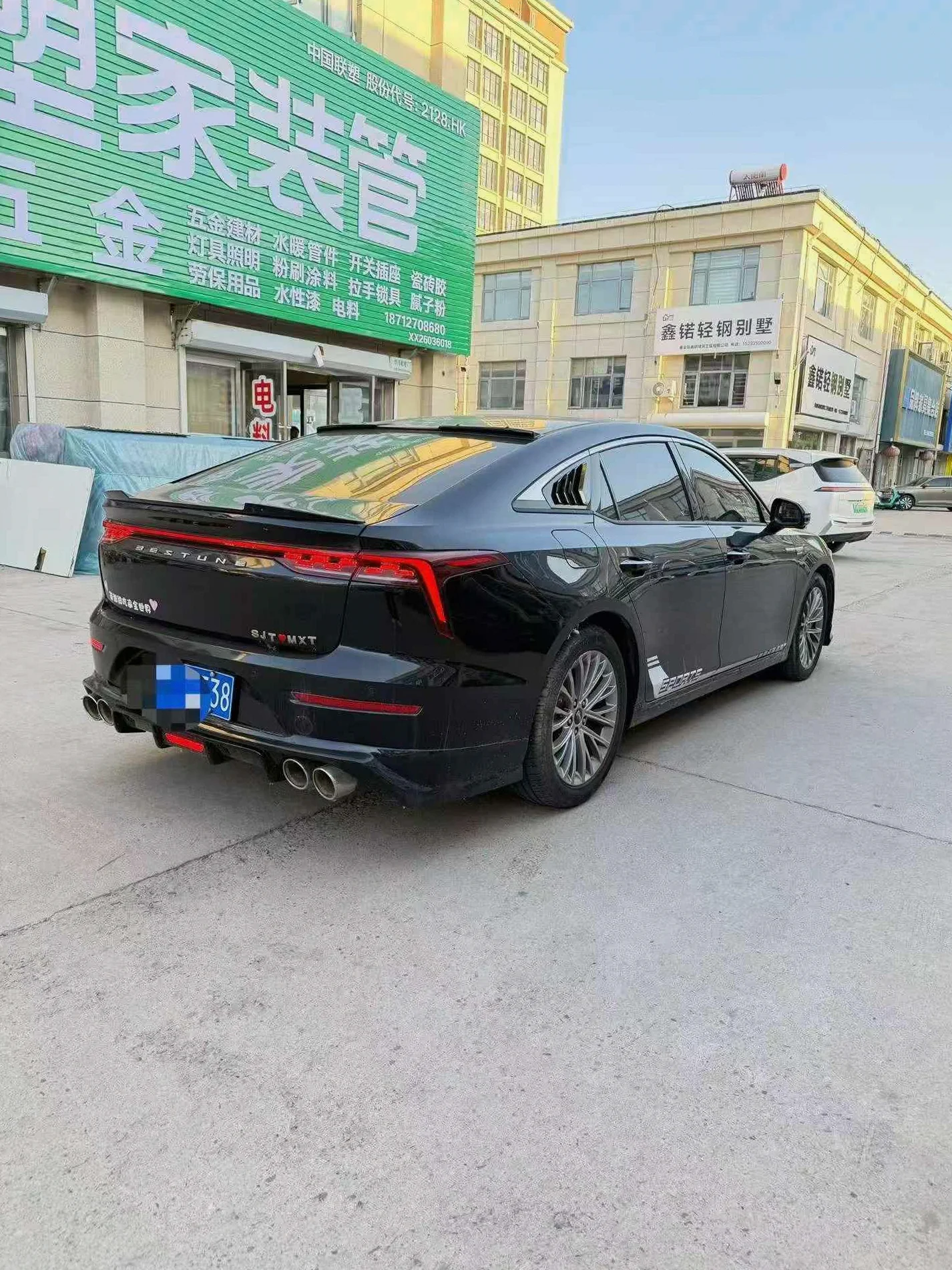 奔腾B70 驾驶室