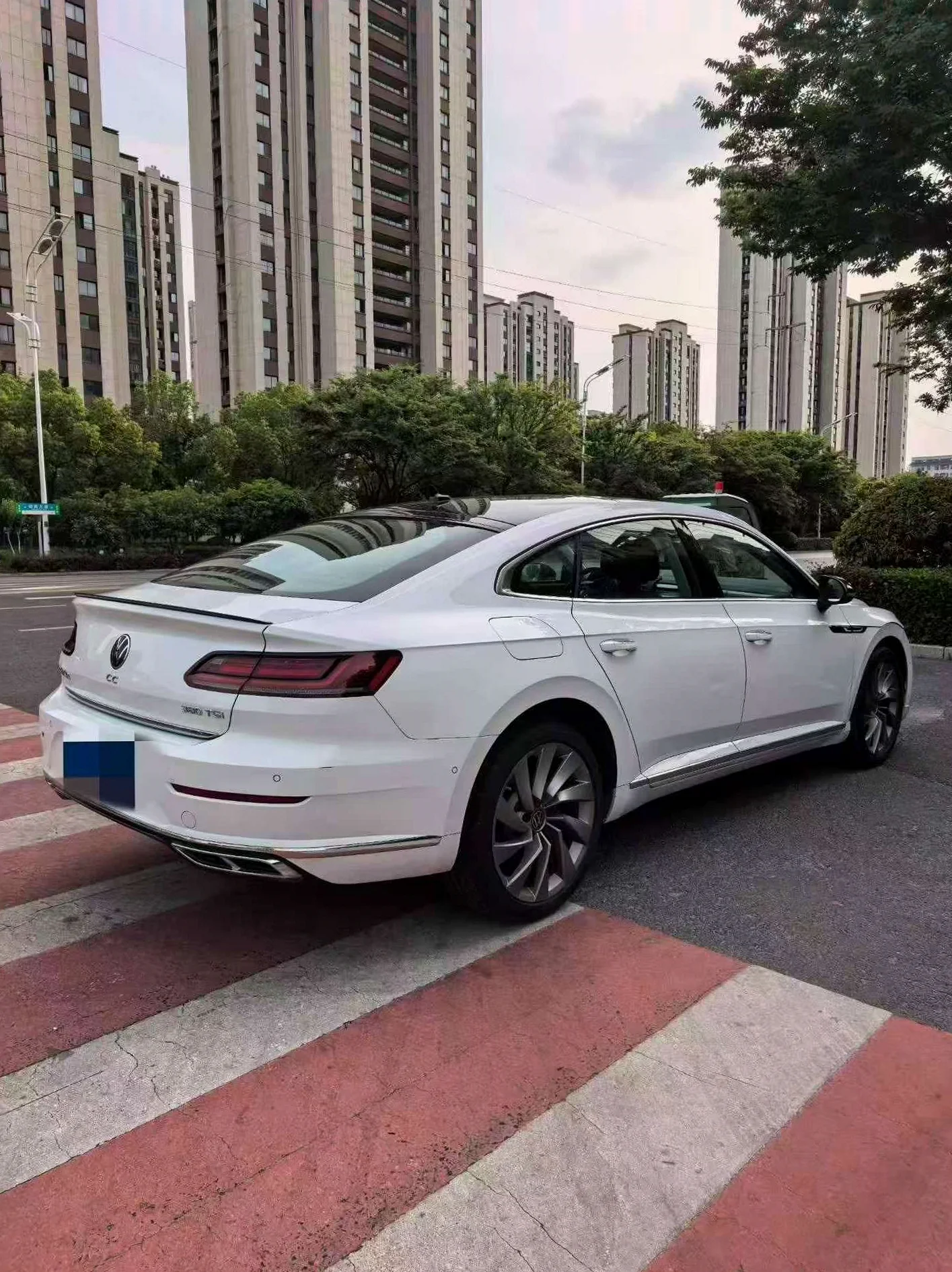 大众CC 后面外观二