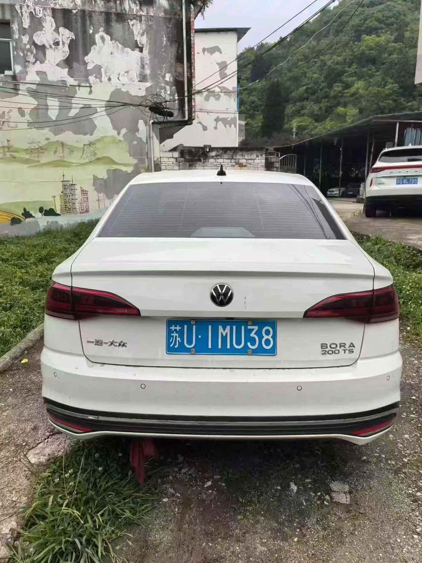 大众宝来 后面外观一