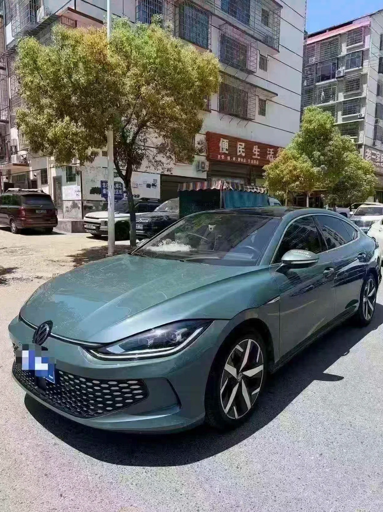大众CC 正面外观三