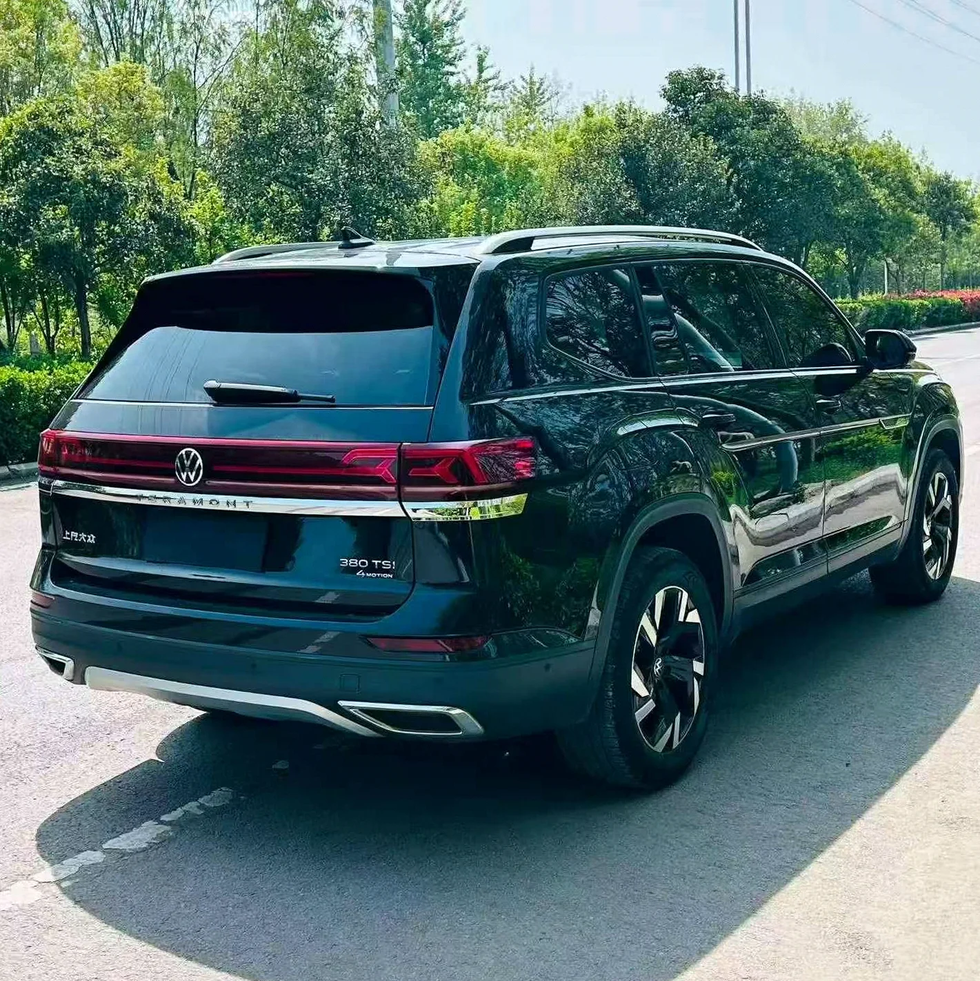 大众途昂 后面外观一