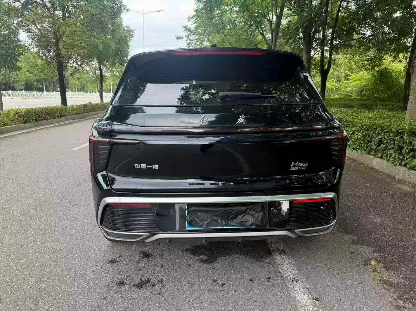 红旗HS3 内饰后排