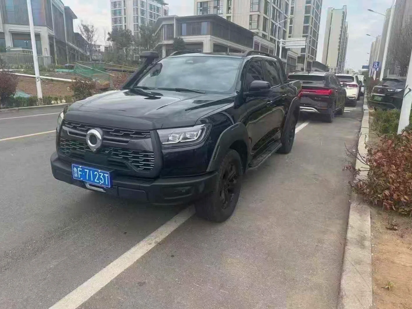 长城汽车坦克 正面外观三