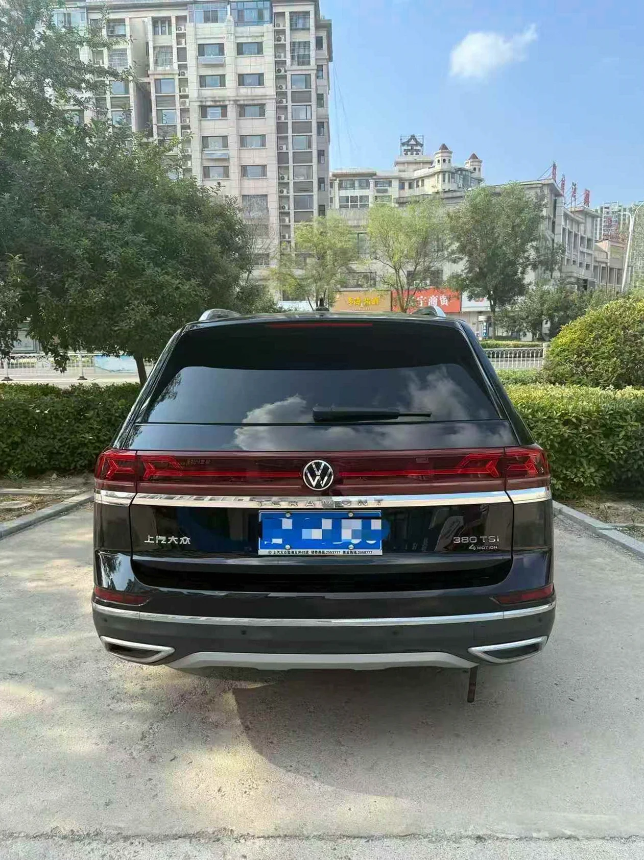 大众途昂 后面外观二