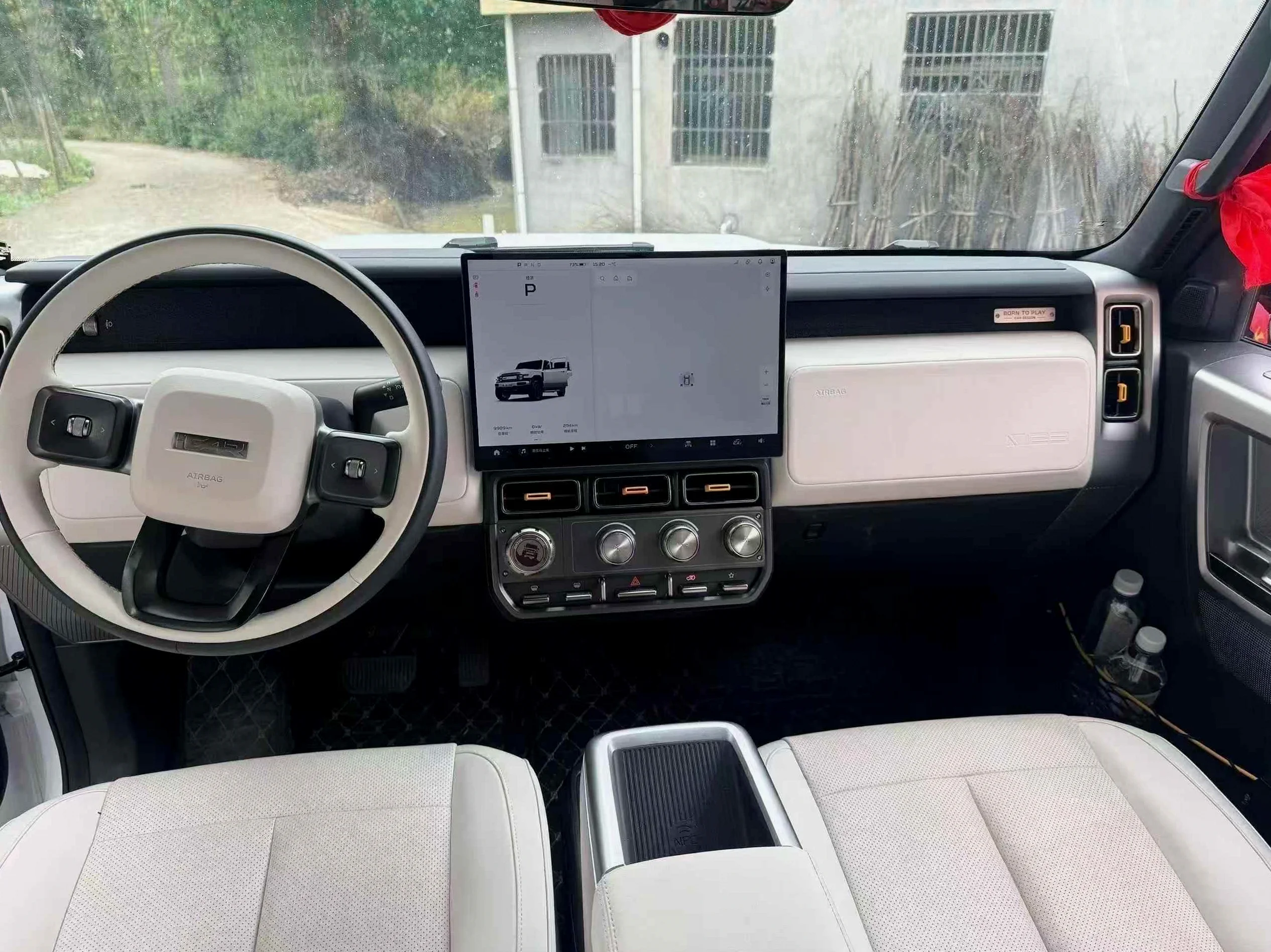 奇瑞ICAR 内饰前排