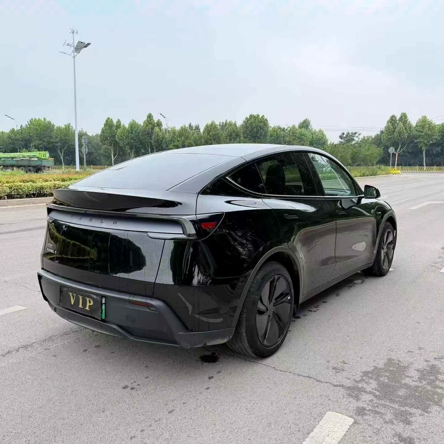 特斯拉MODEL 后面外观三