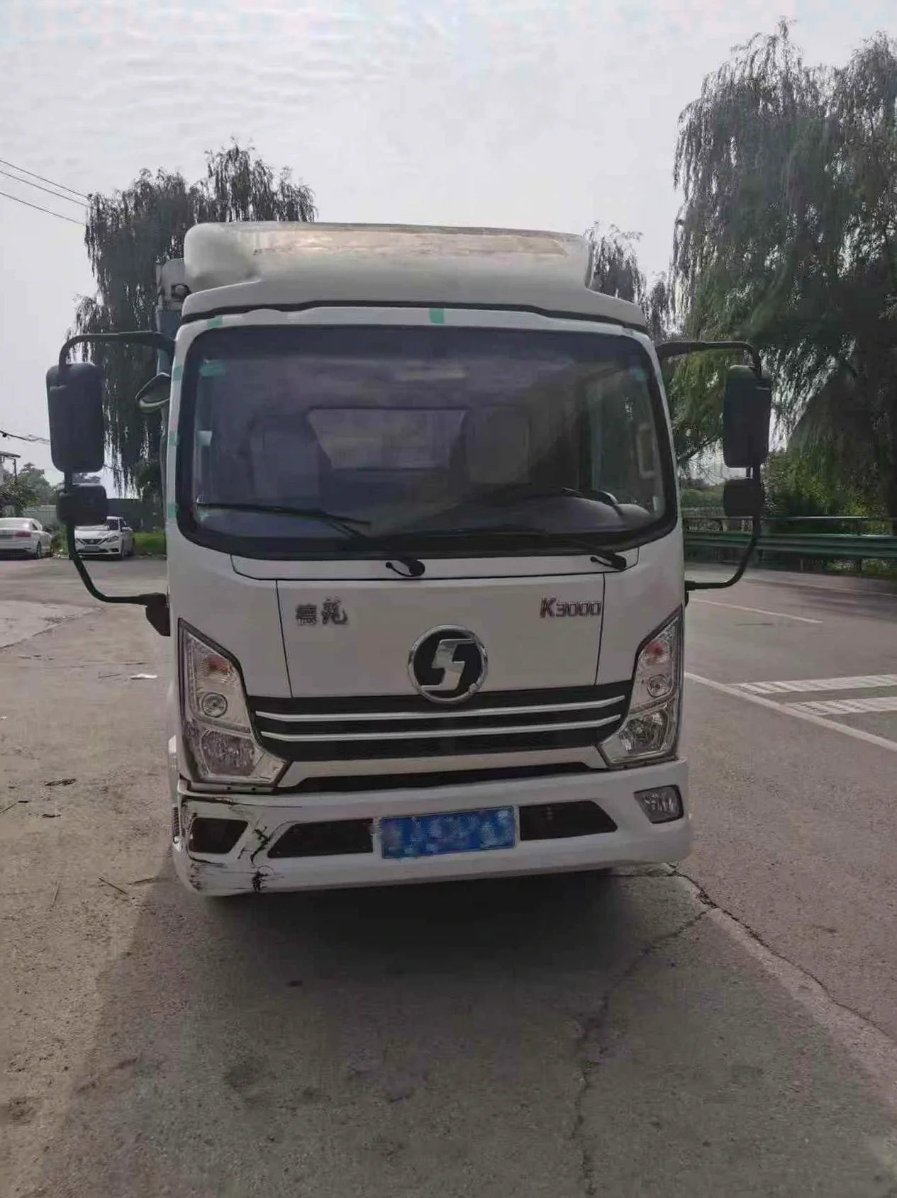 21年陕汽德龙K3000 蓝牌高栏货车