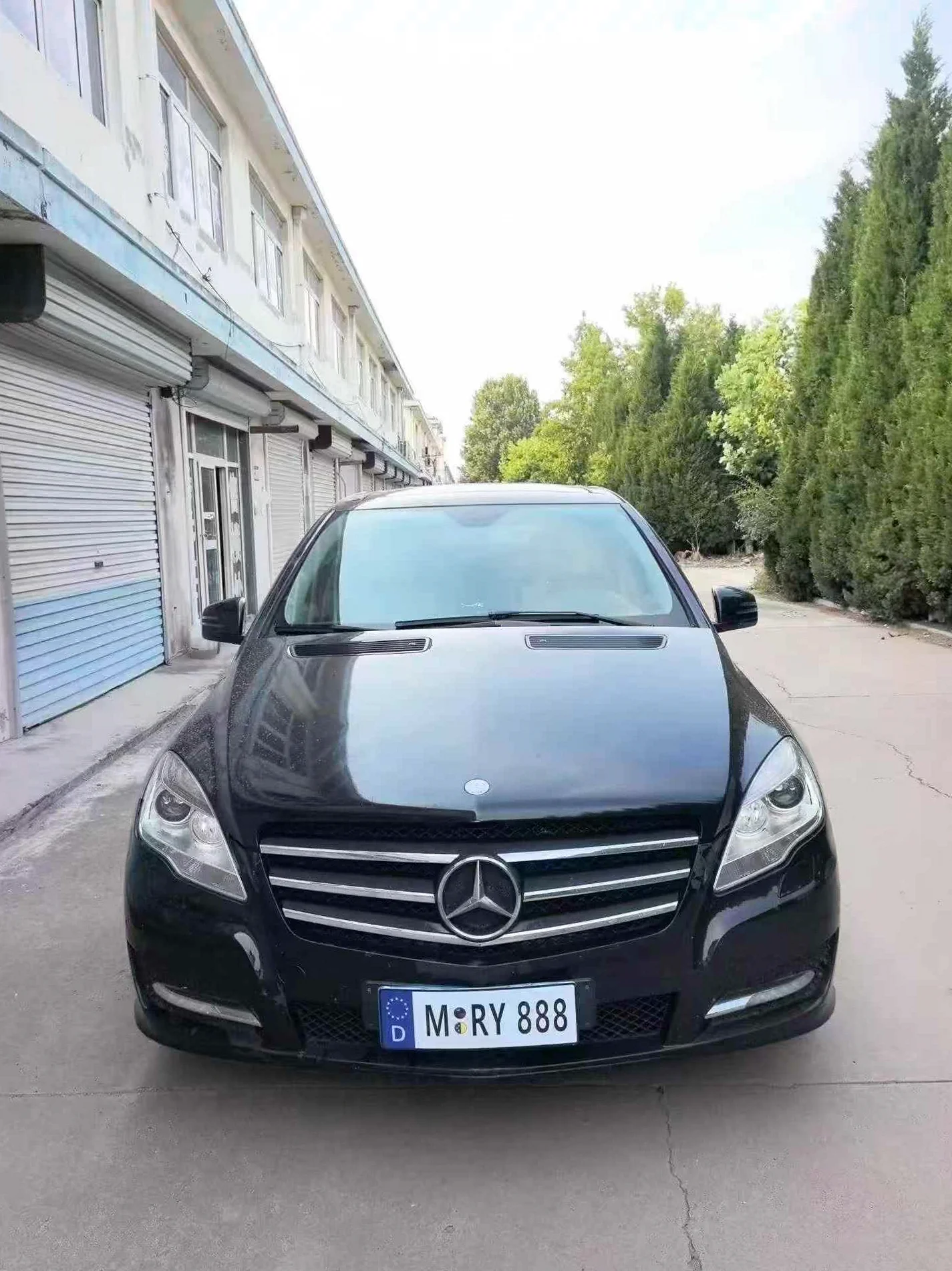 12年奔驰R350 3.5V6顶配