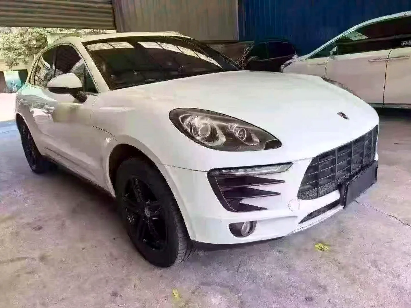 保时捷Macan 正面外观二