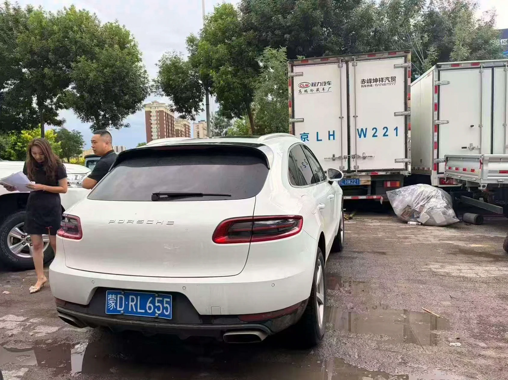 保时捷Macan 驾驶室