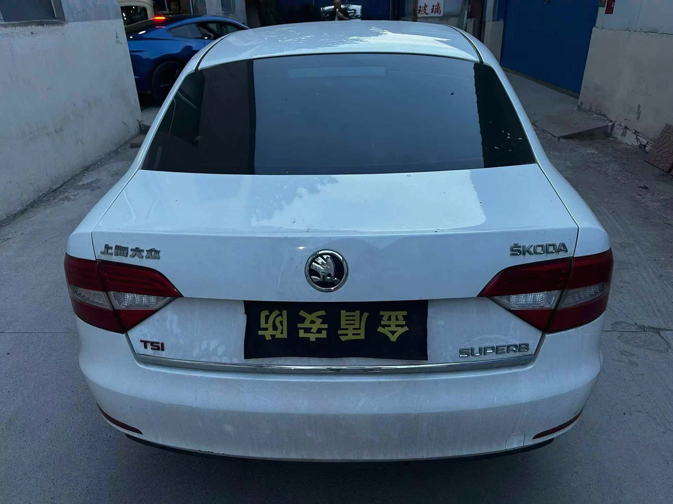 斯柯达速派 内饰后排
