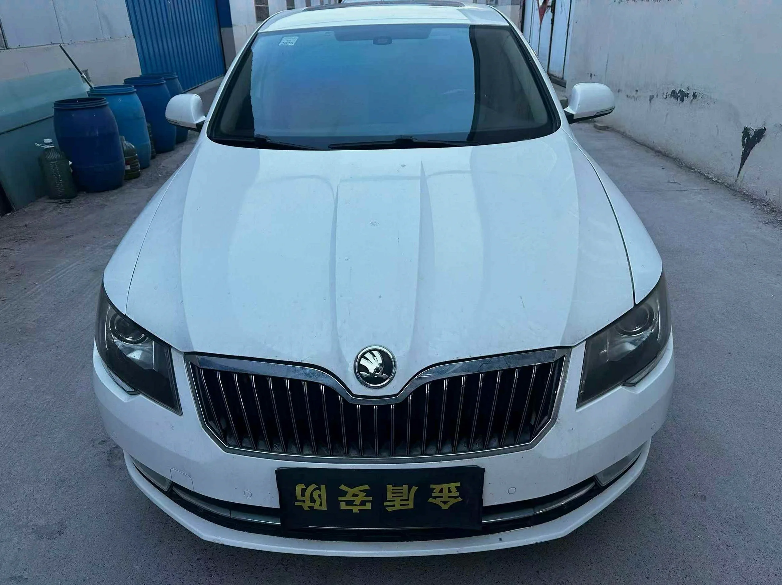 斯柯达速派 正面外观二
