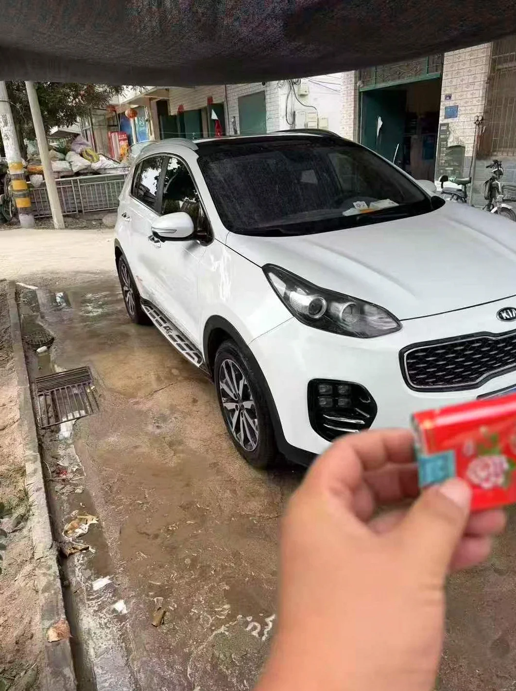 起亚KX5 正面外观二