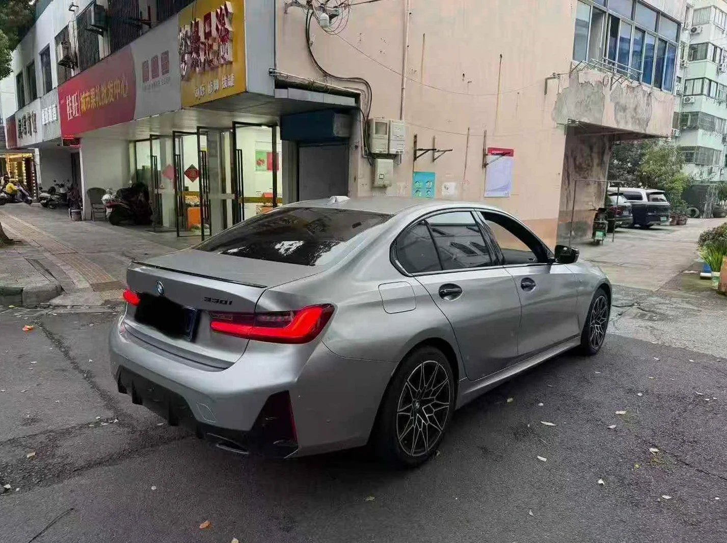 宝马3系 内饰后排