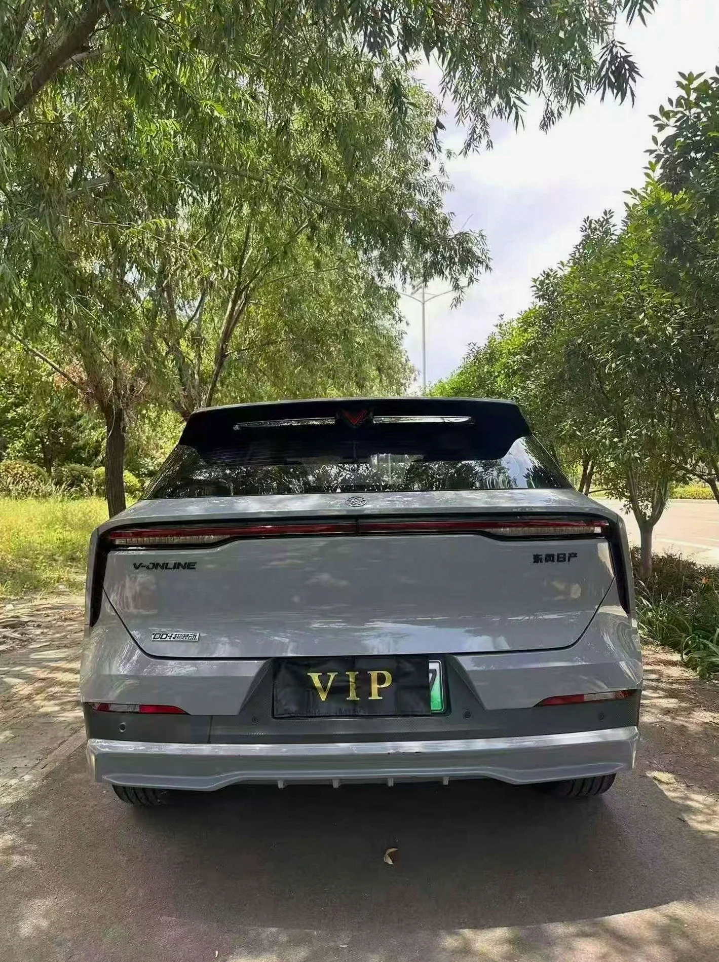 启辰大V 后面外观一