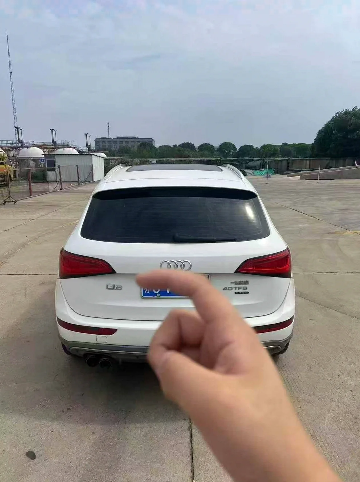 奥迪Q5 正面外观二
