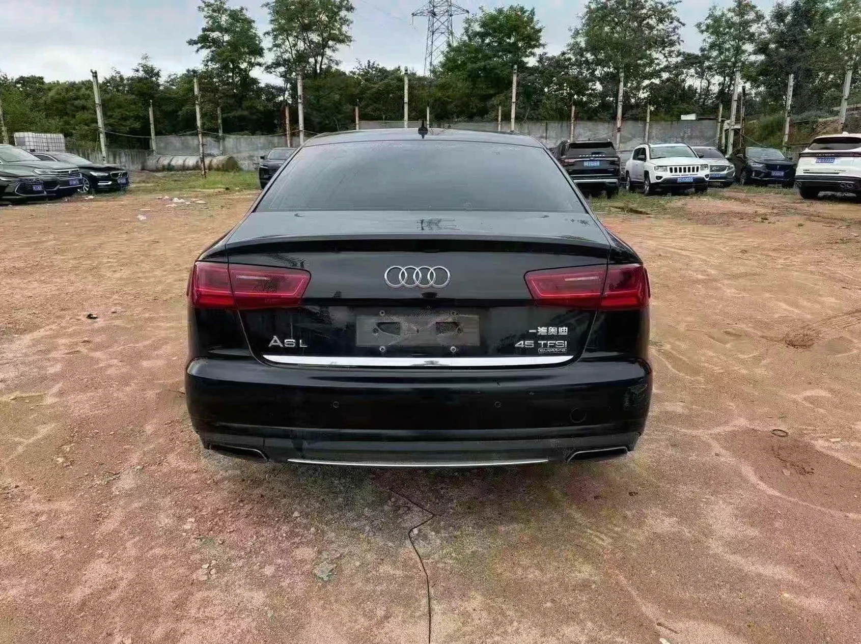 奥迪A6L 后面外观一