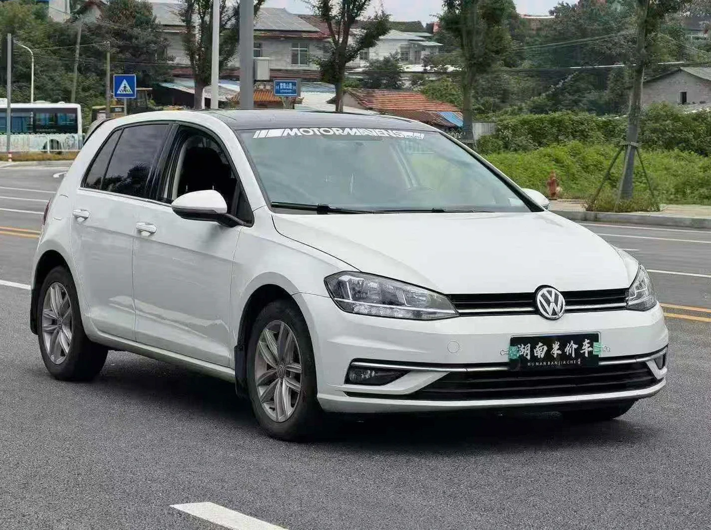18年大众高尔夫1.6L自动天窗