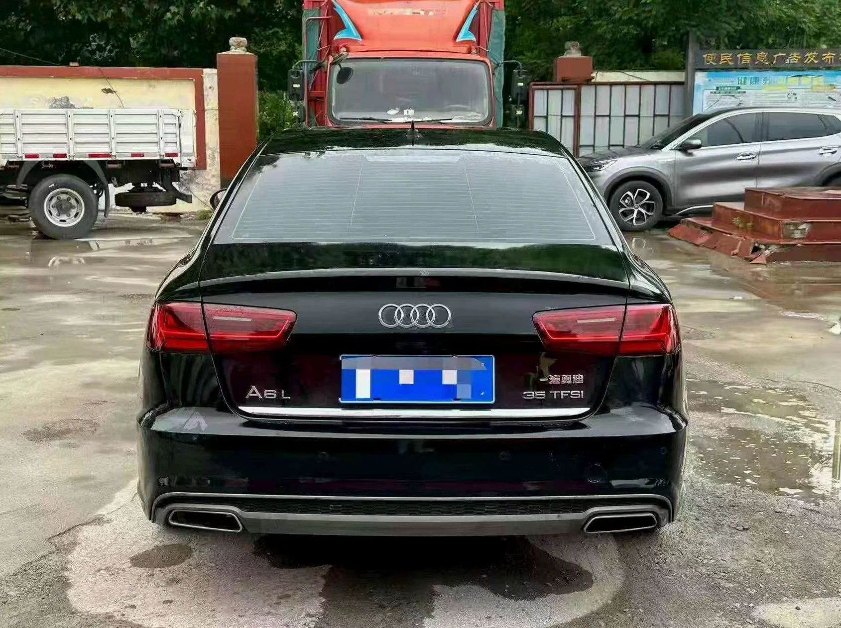 奥迪A6L 后面外观二