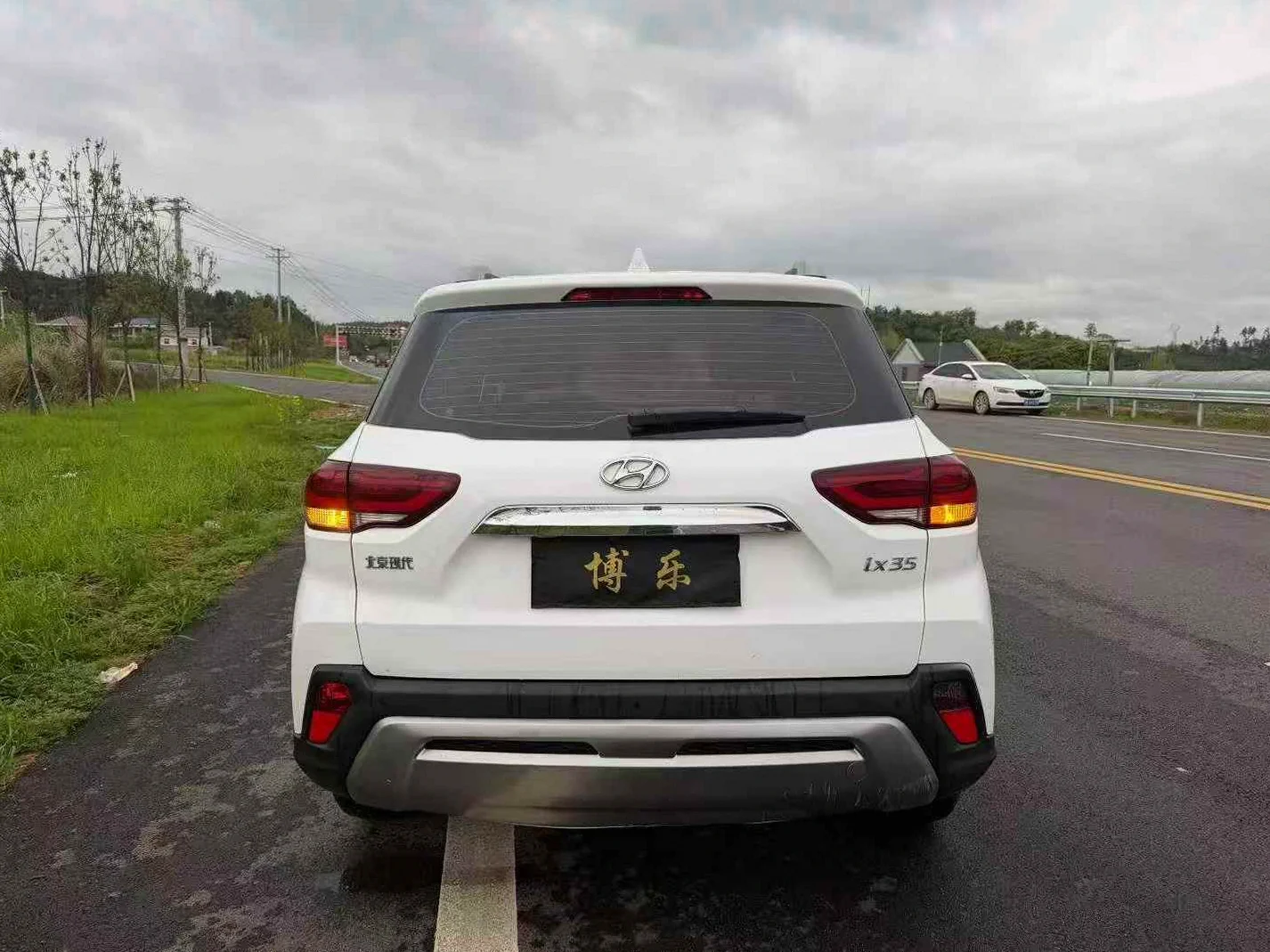 现代ix35 驾驶室