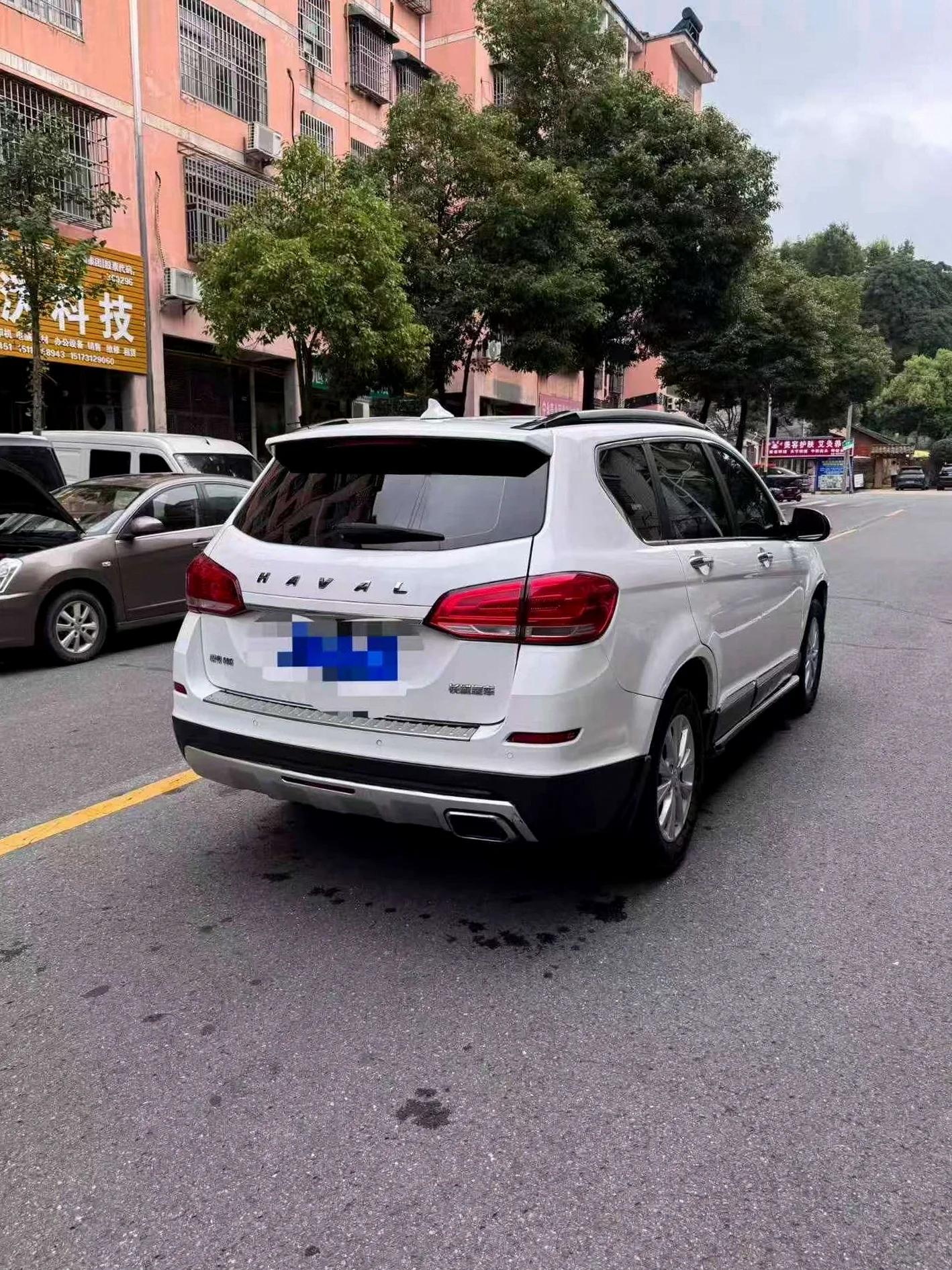 哈弗H6 内饰前排