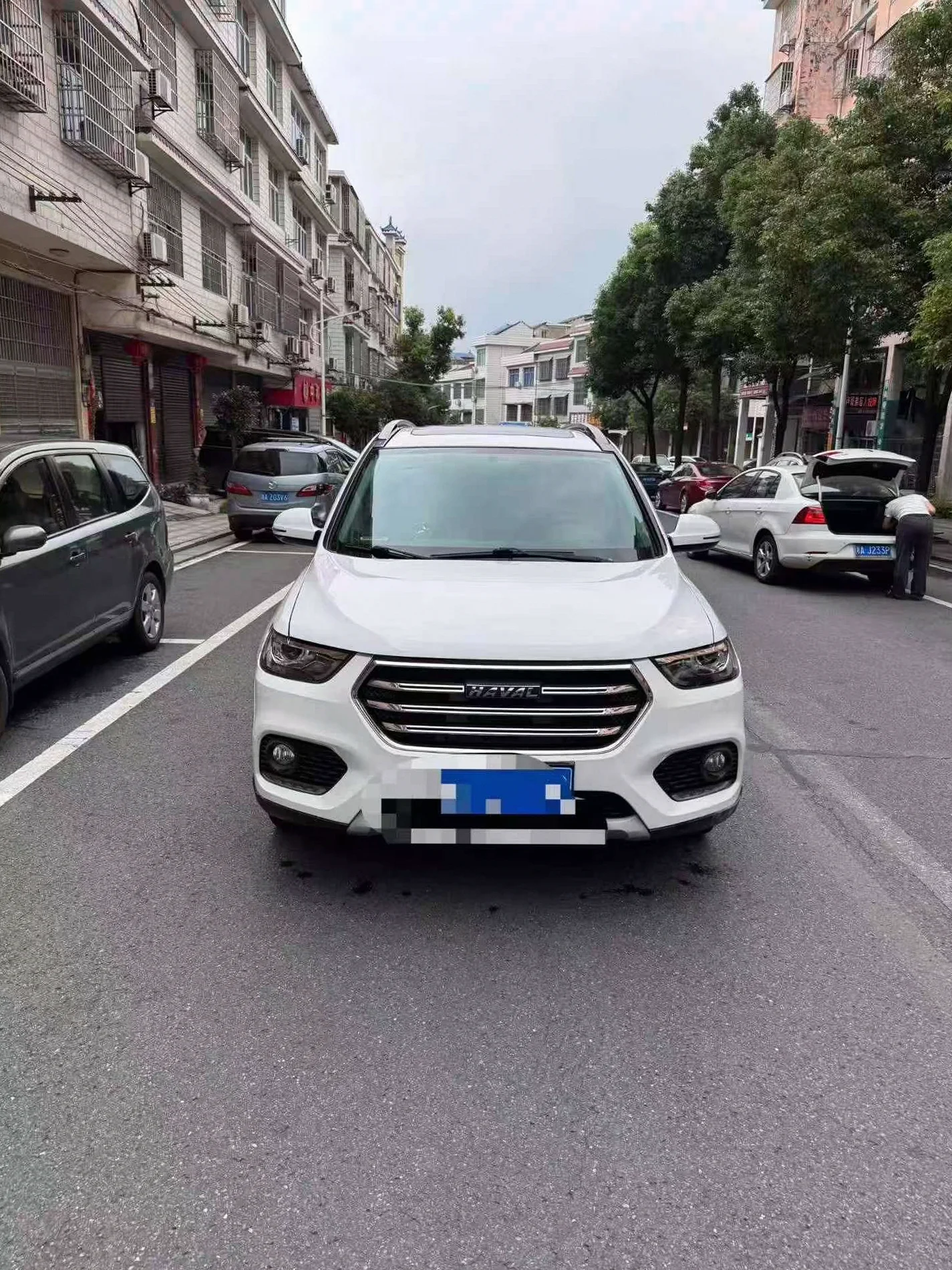 哈弗H6 正面外观二