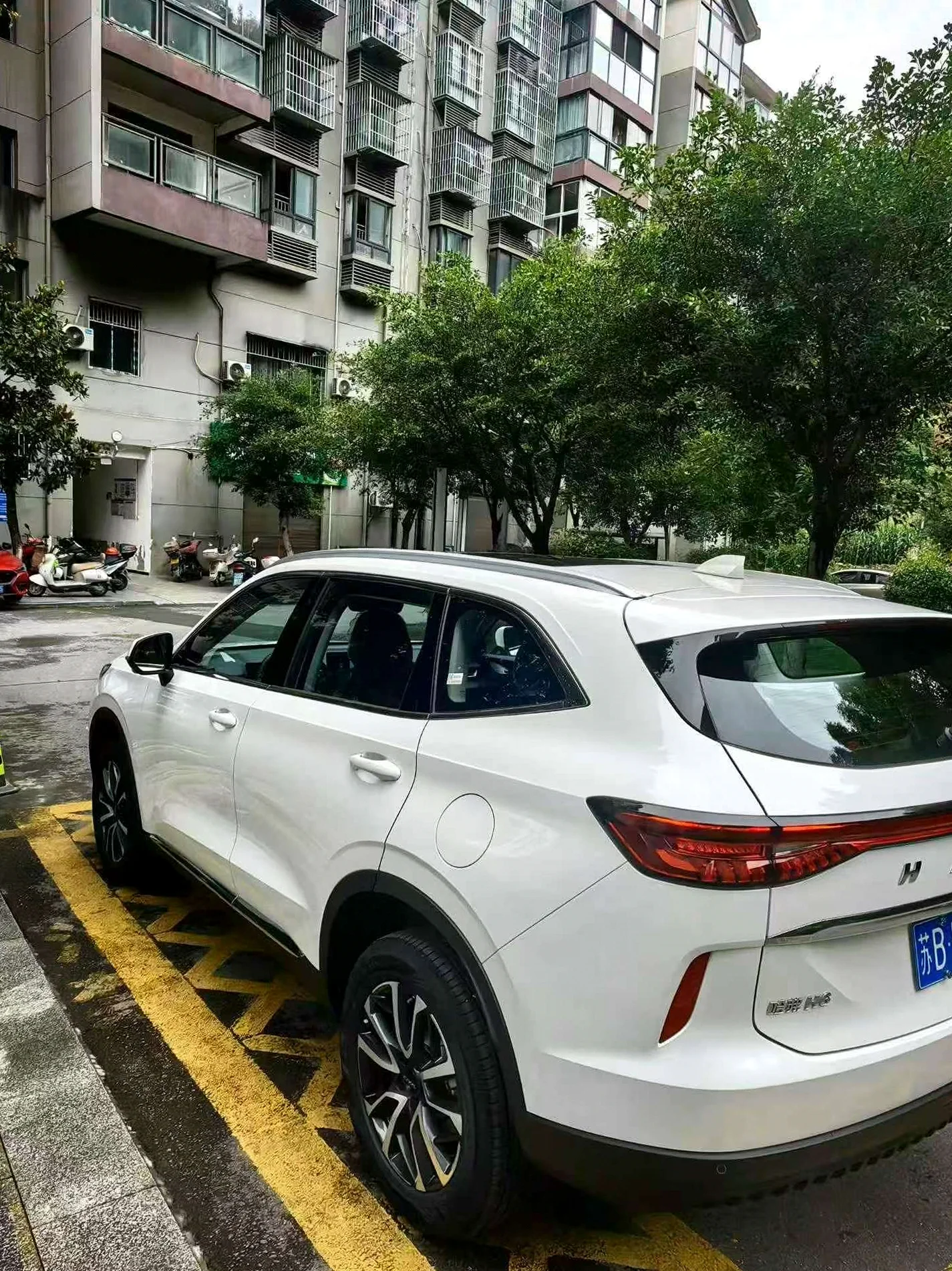 哈弗H6 后面外观三
