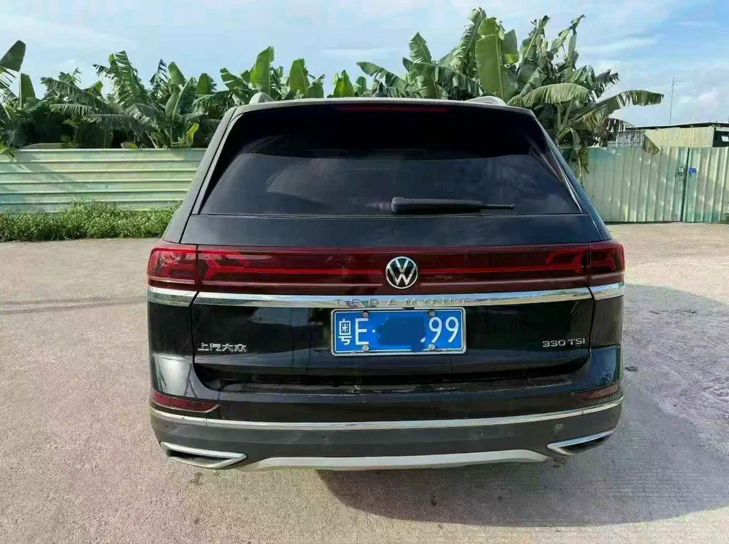大众途昂 后面外观一