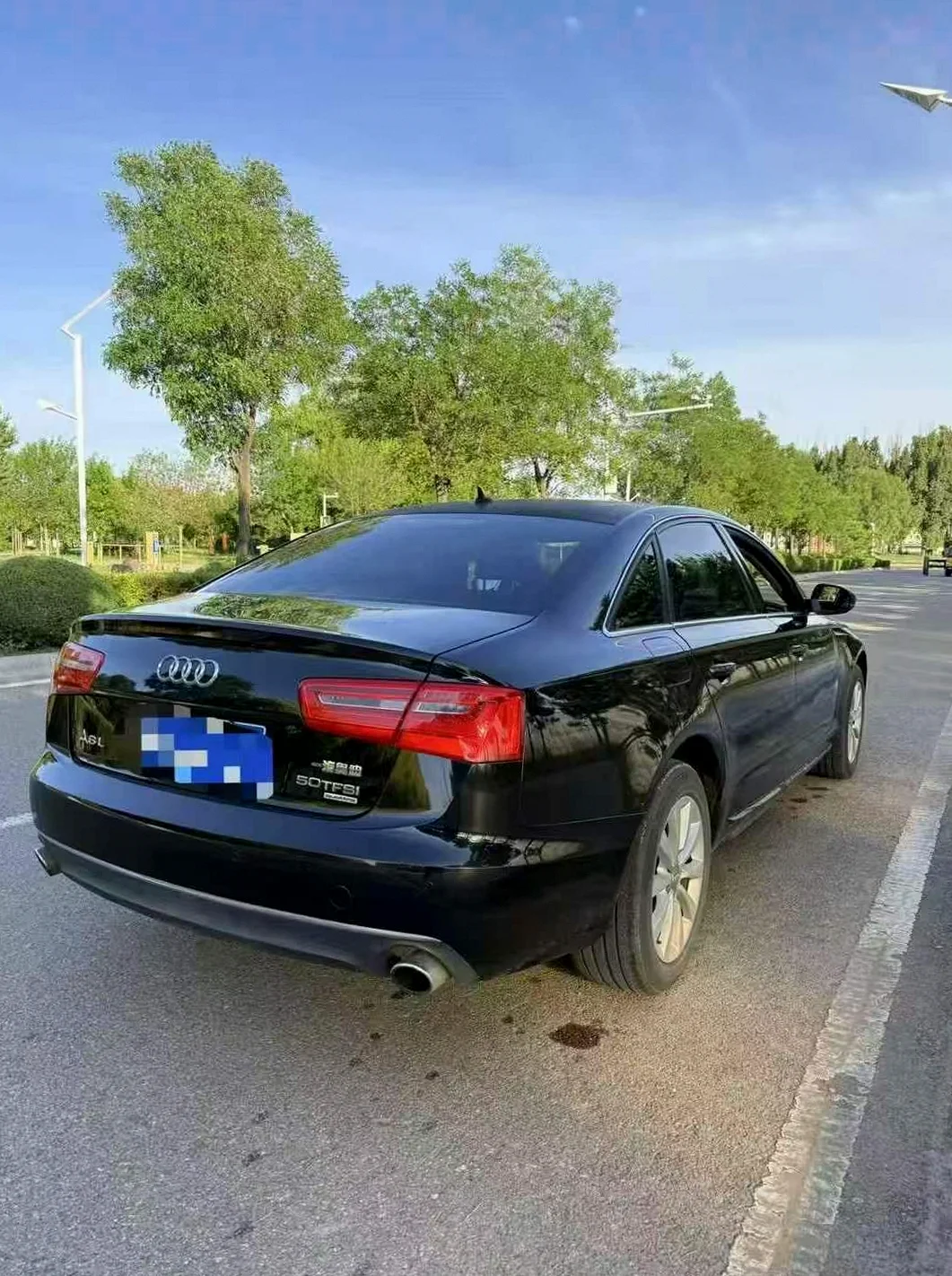 奥迪A6L 驾驶室