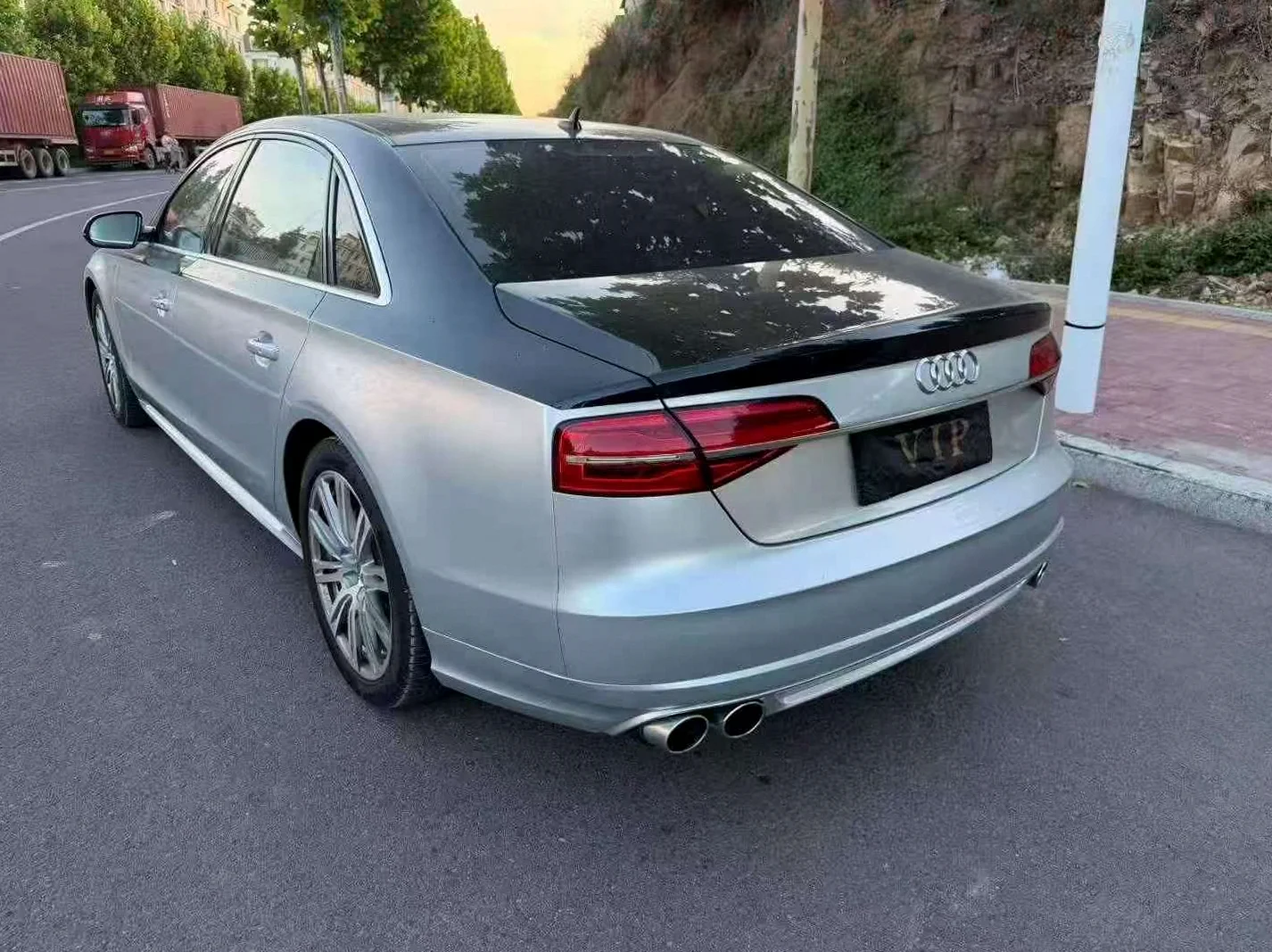 奥迪A8L 驾驶室