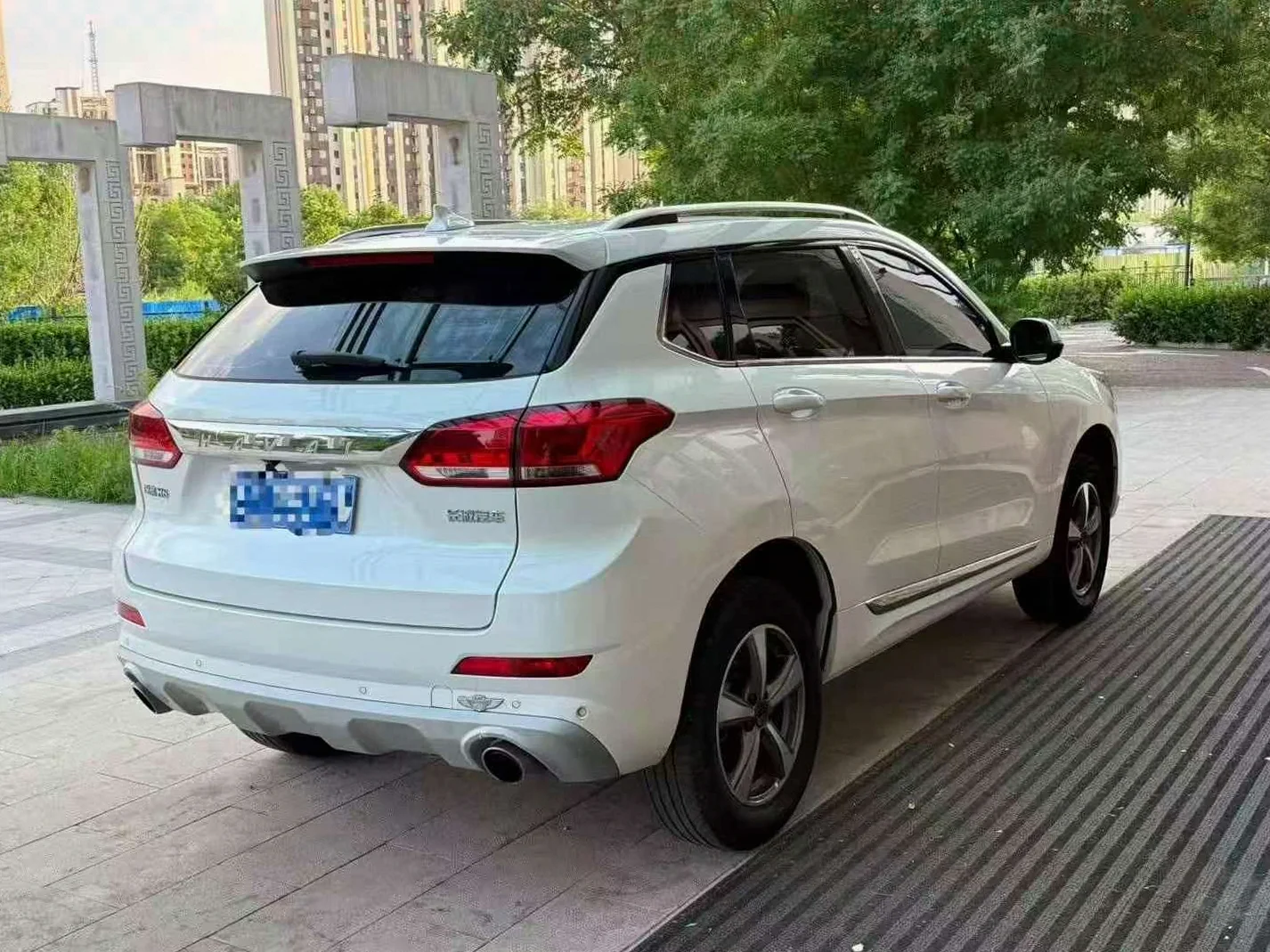 哈弗H6 后面外观一