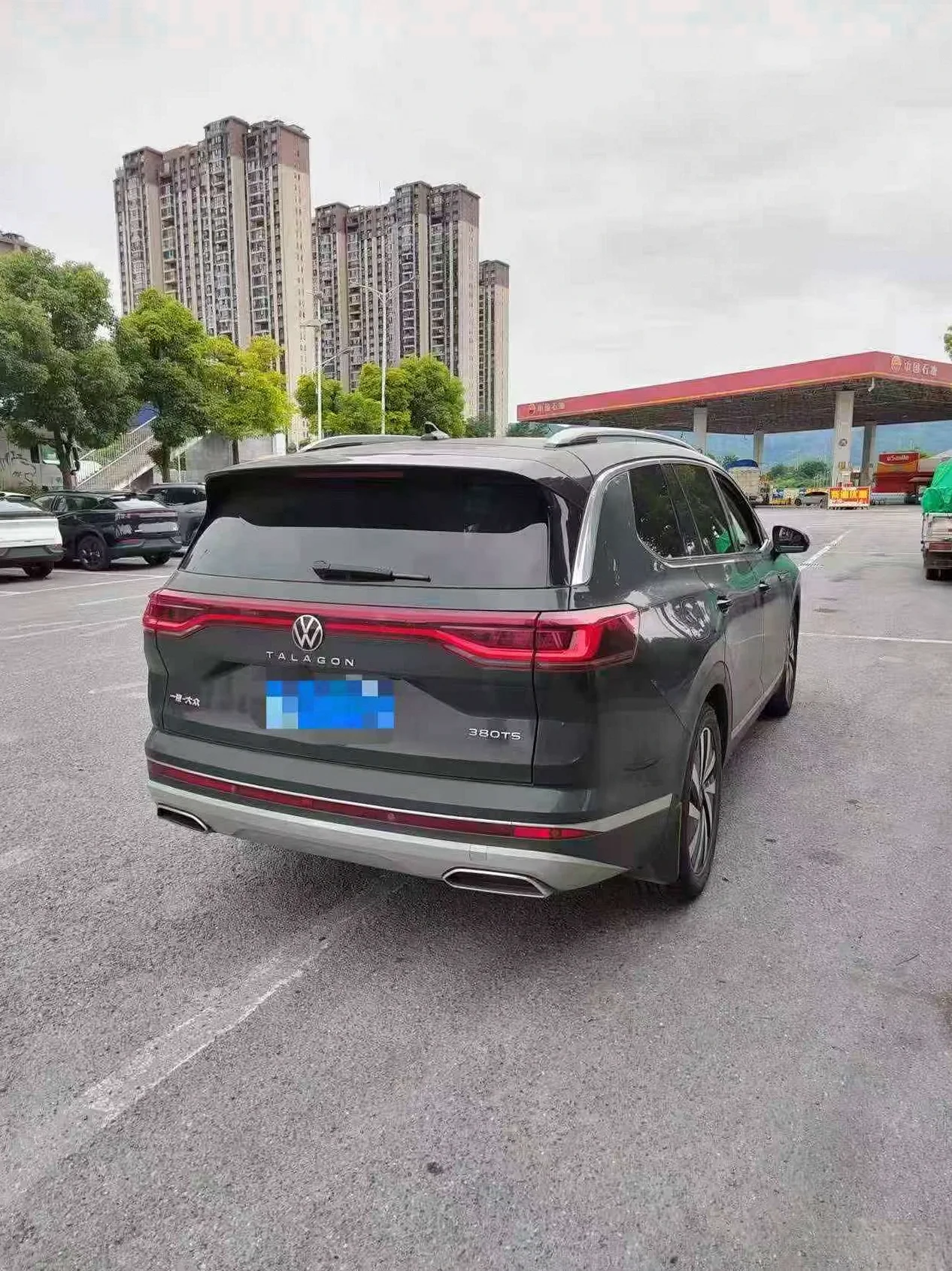 大众揽境 后面外观二