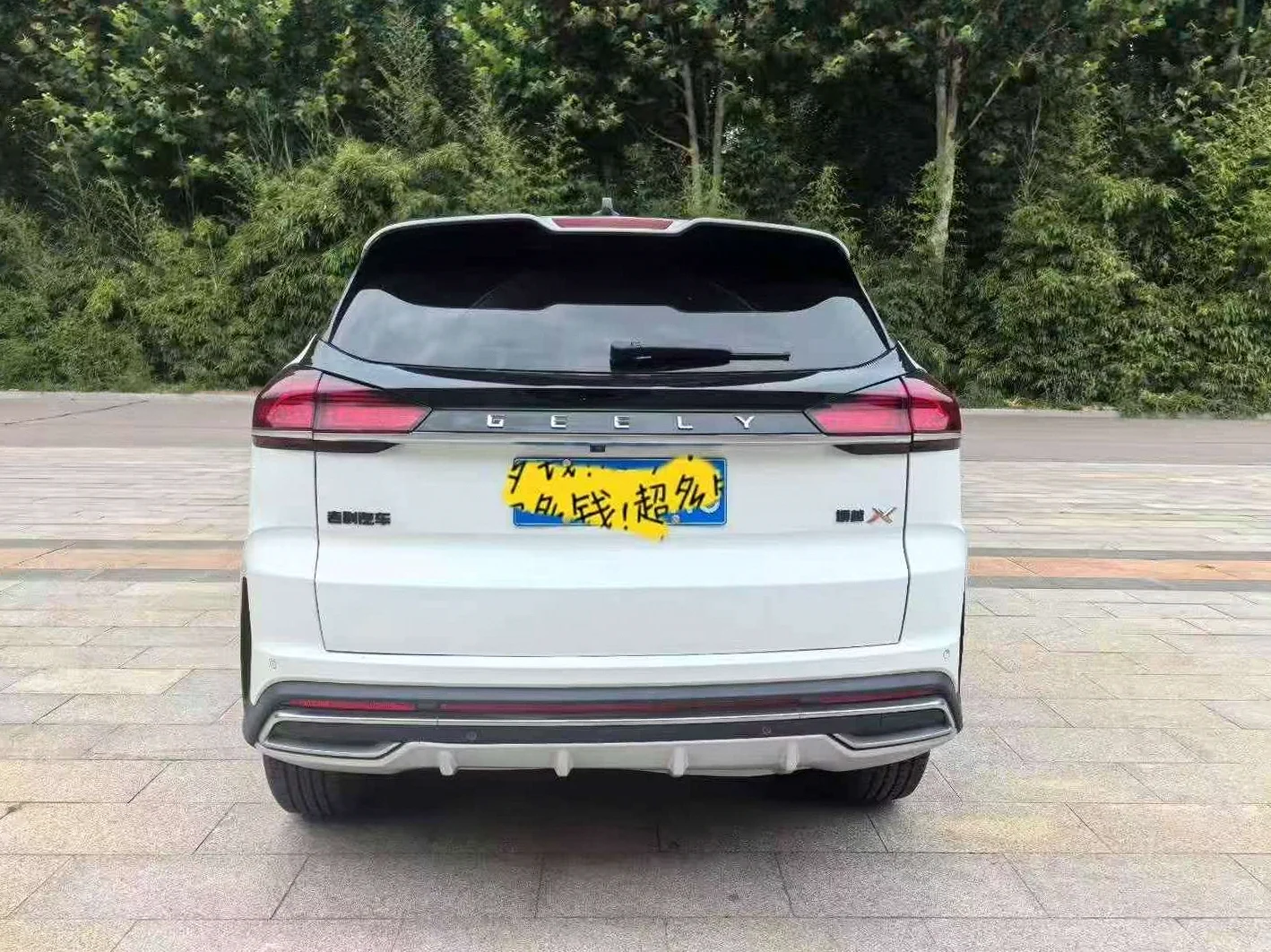 吉利博越 后面外观二