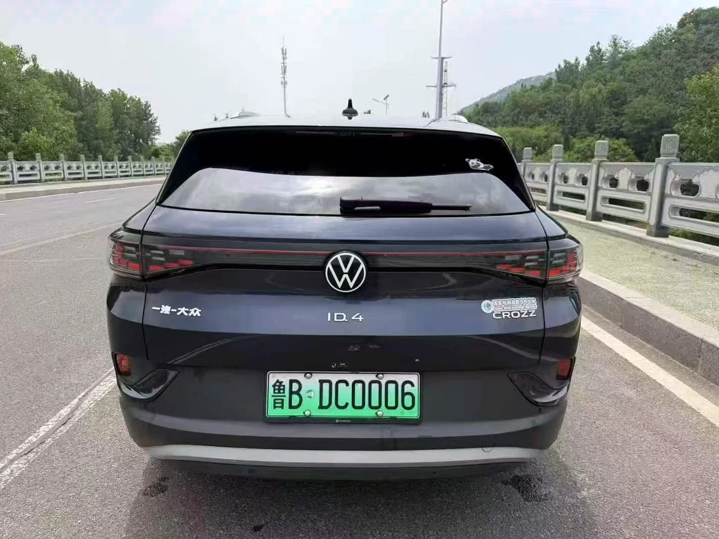 大众ID 后面外观一