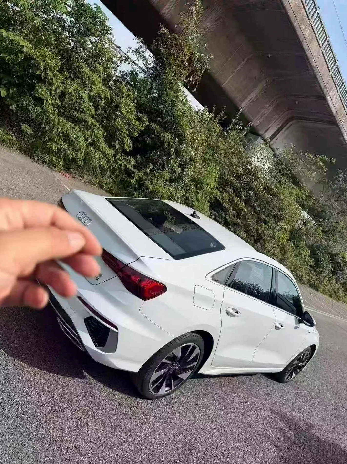 奥迪A3 后面外观三