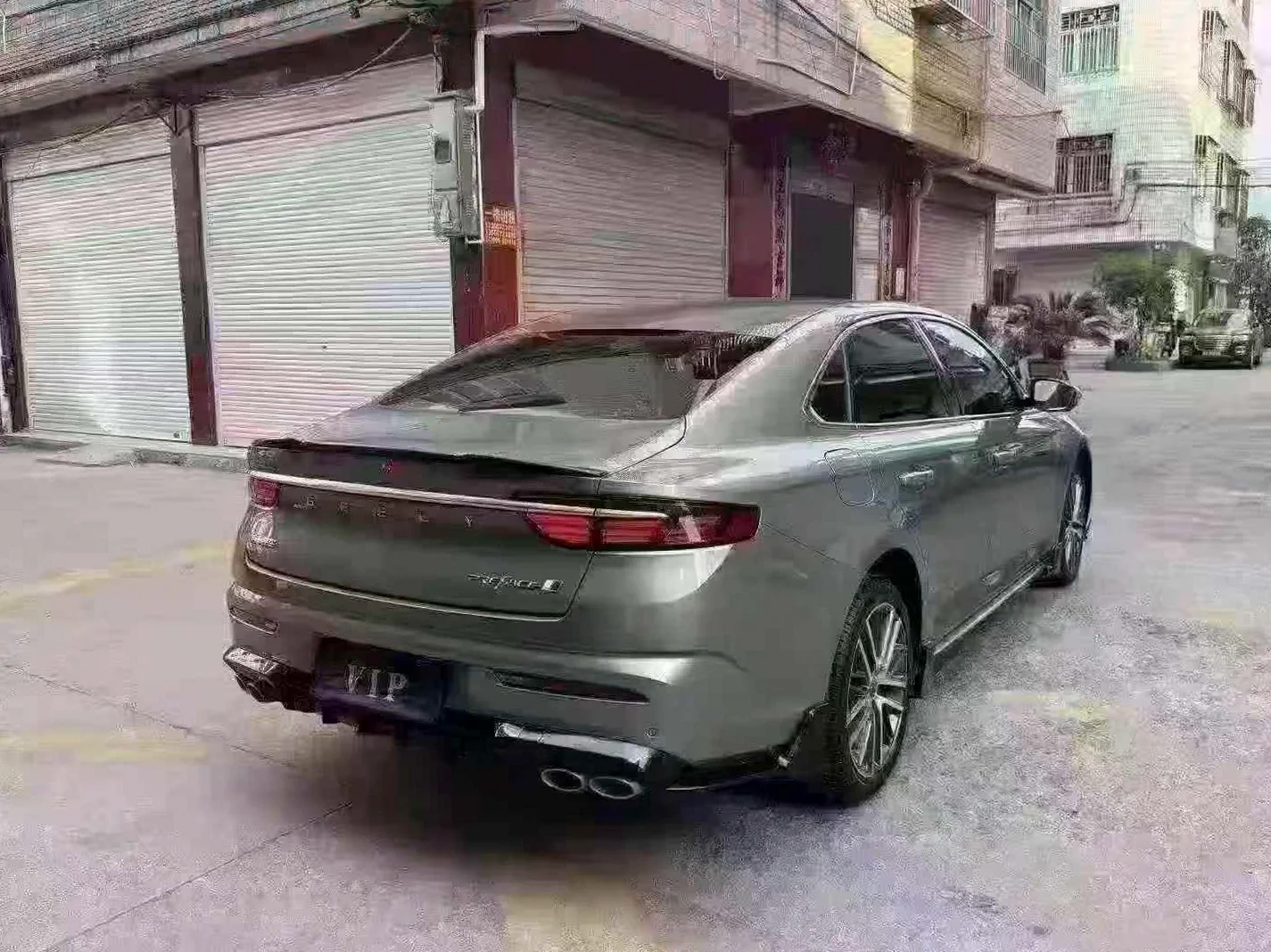 吉利星瑞 后面外观二