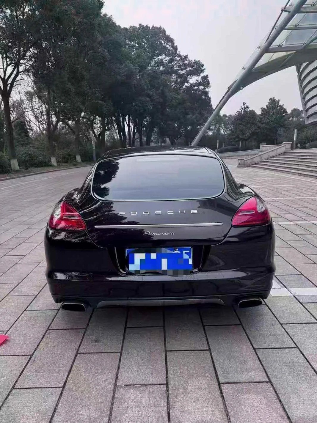 保时捷帕拉梅拉 内饰后排