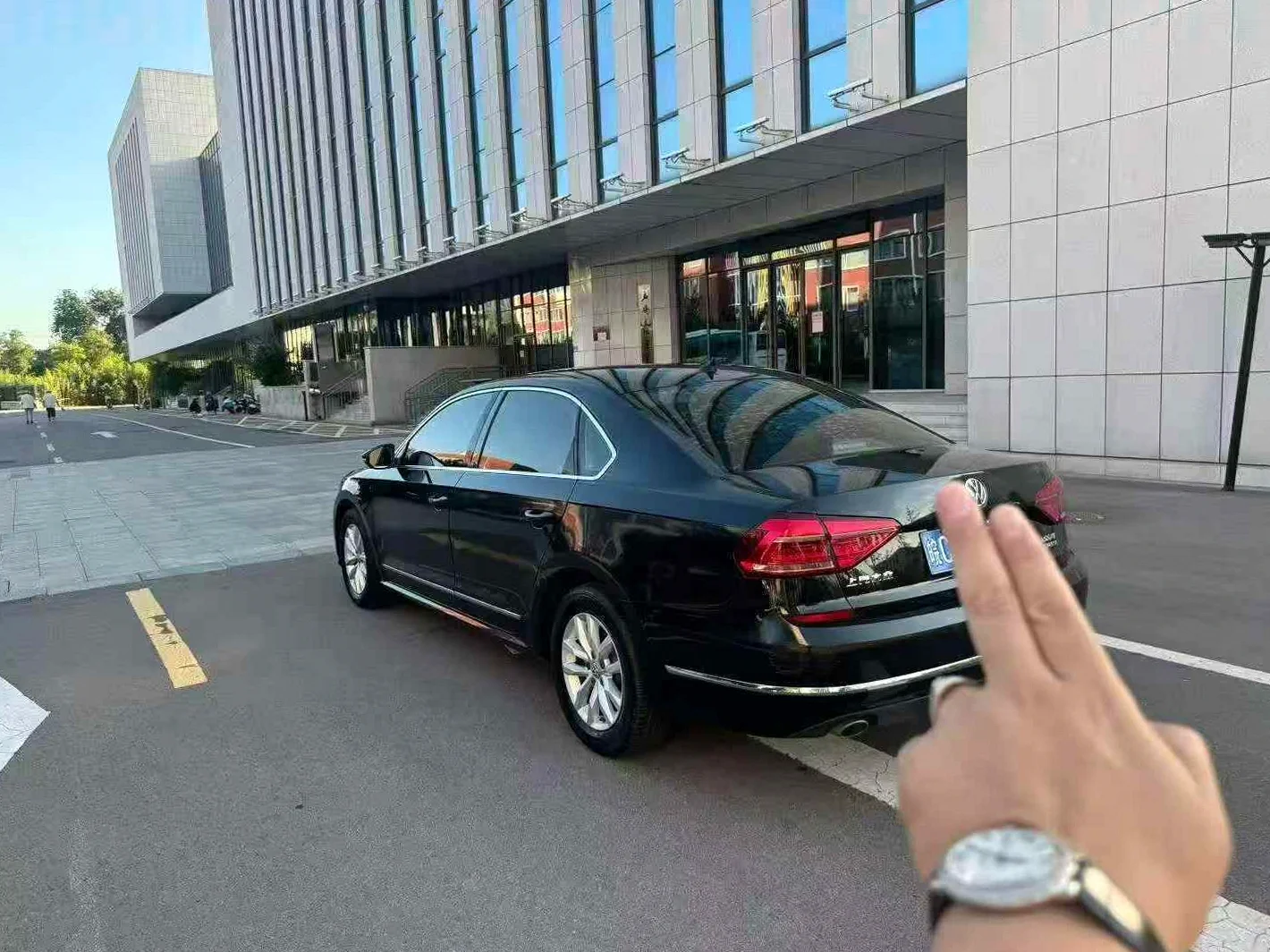 大众帕萨特 后面外观三