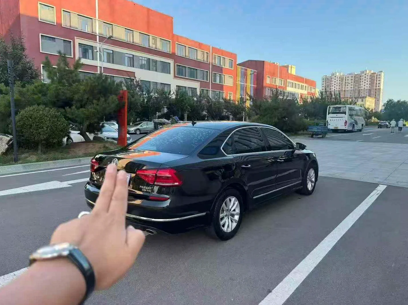 大众帕萨特 后面外观二