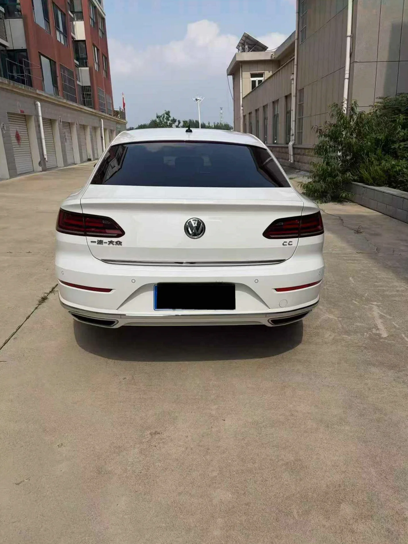 大众CC 后面外观三